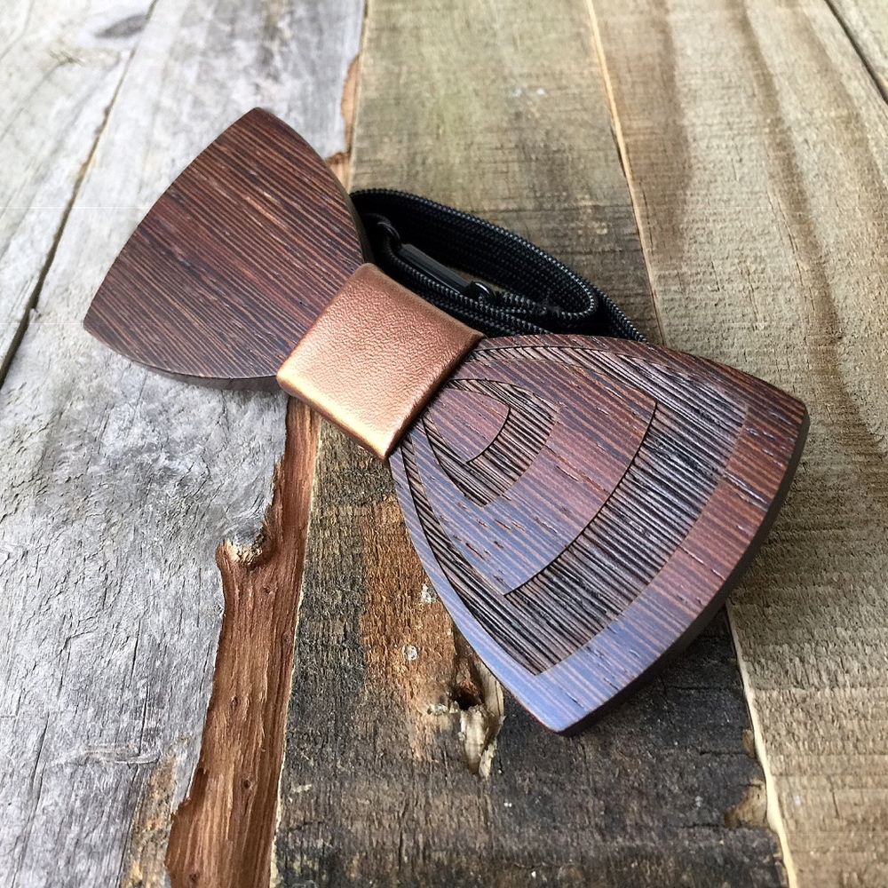 Men’s Wooden Bow Tie
